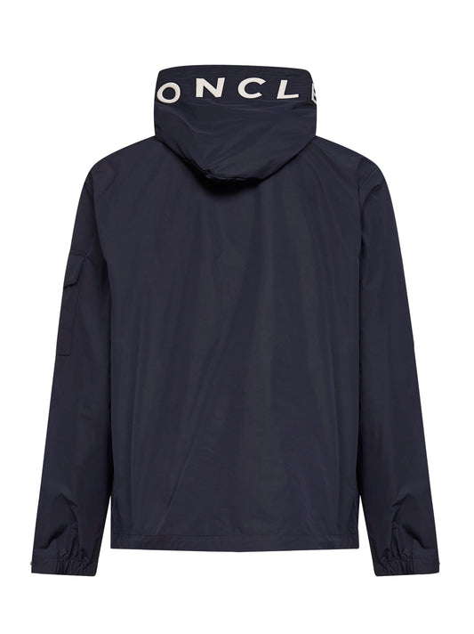 Blue Sassiere hooded jacket