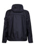 Blue nylon Mornay hooded jacket