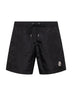 Shorts da mare in nylon technique nero con logo