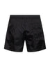 Shorts da mare in nylon technique nero con logo