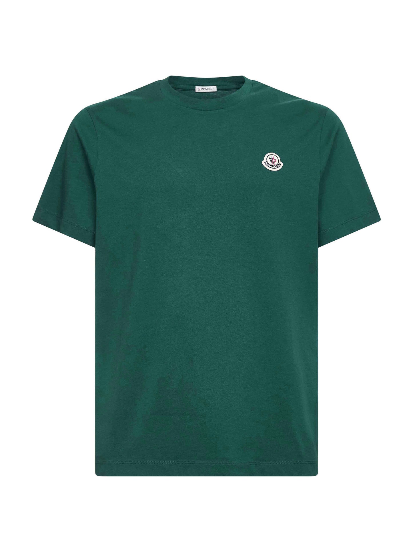 Set da tre T-shirt in cotone con patch logato