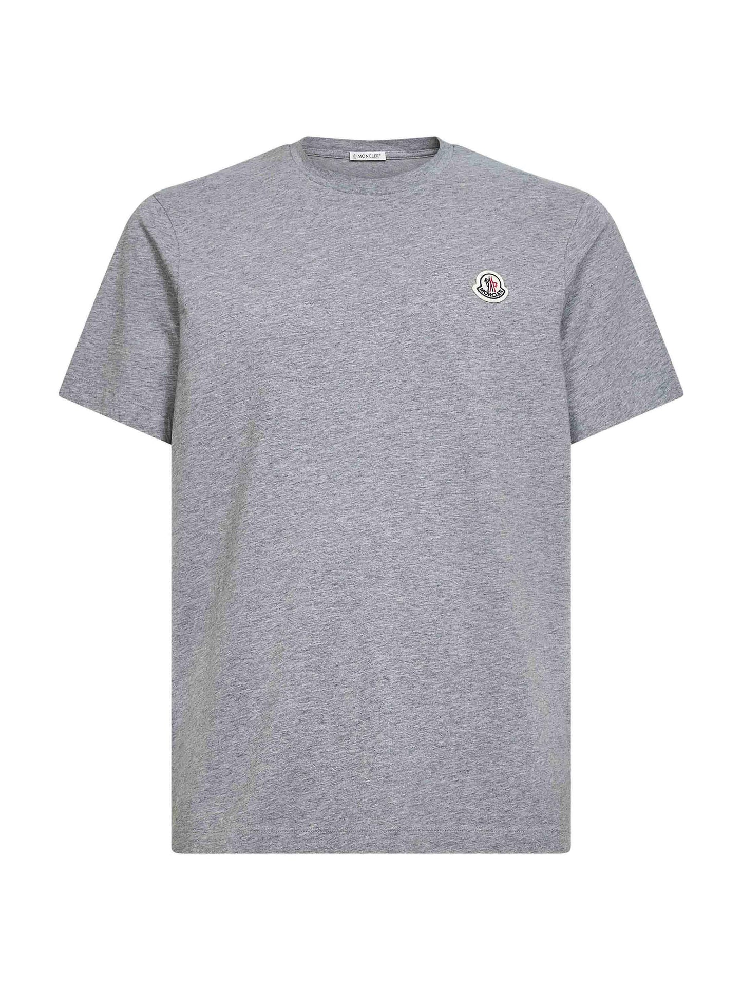 Set da tre T-shirt in cotone con patch logato