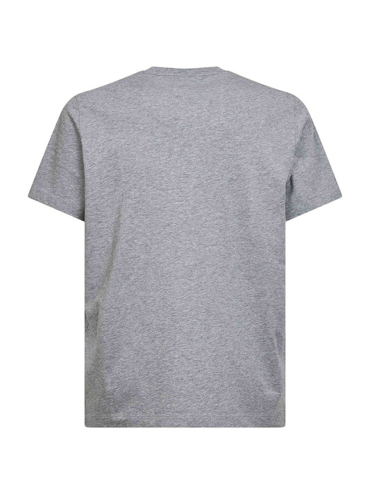 Set da tre T-shirt in cotone con patch logato