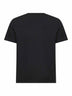 Set da tre T-shirt in cotone nero con patch logato