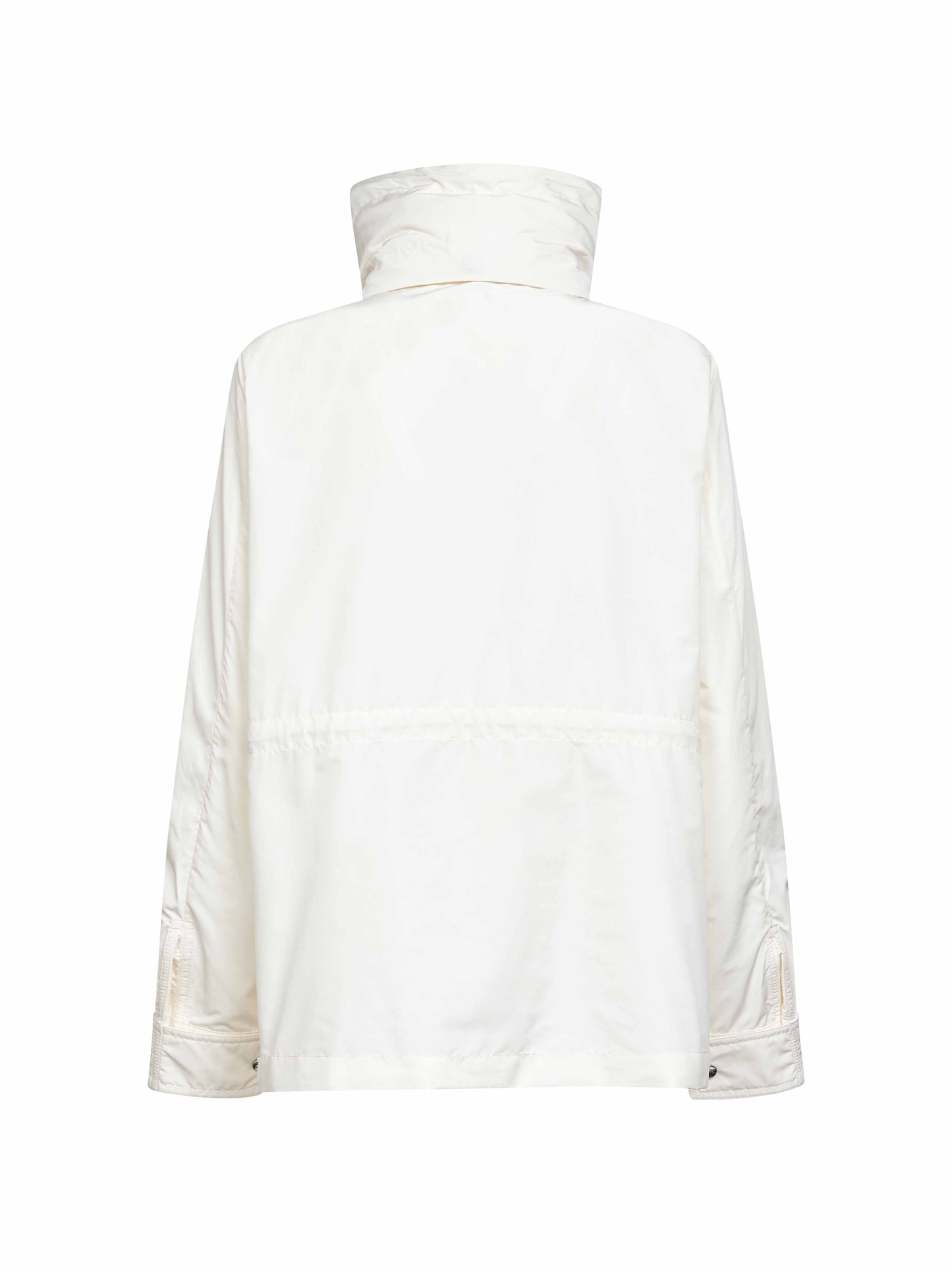 Beige Enette hooded short parka