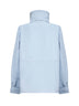 Light blue Enette hooded short parka