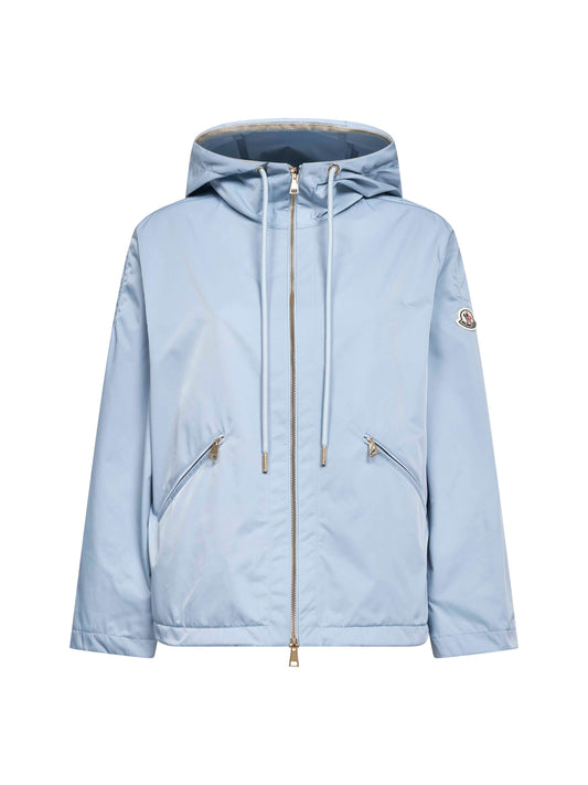 Light blue Cassiopeia hooded jacket