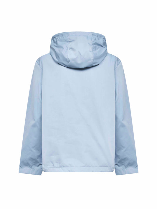 Light blue Cassiopeia hooded jacket