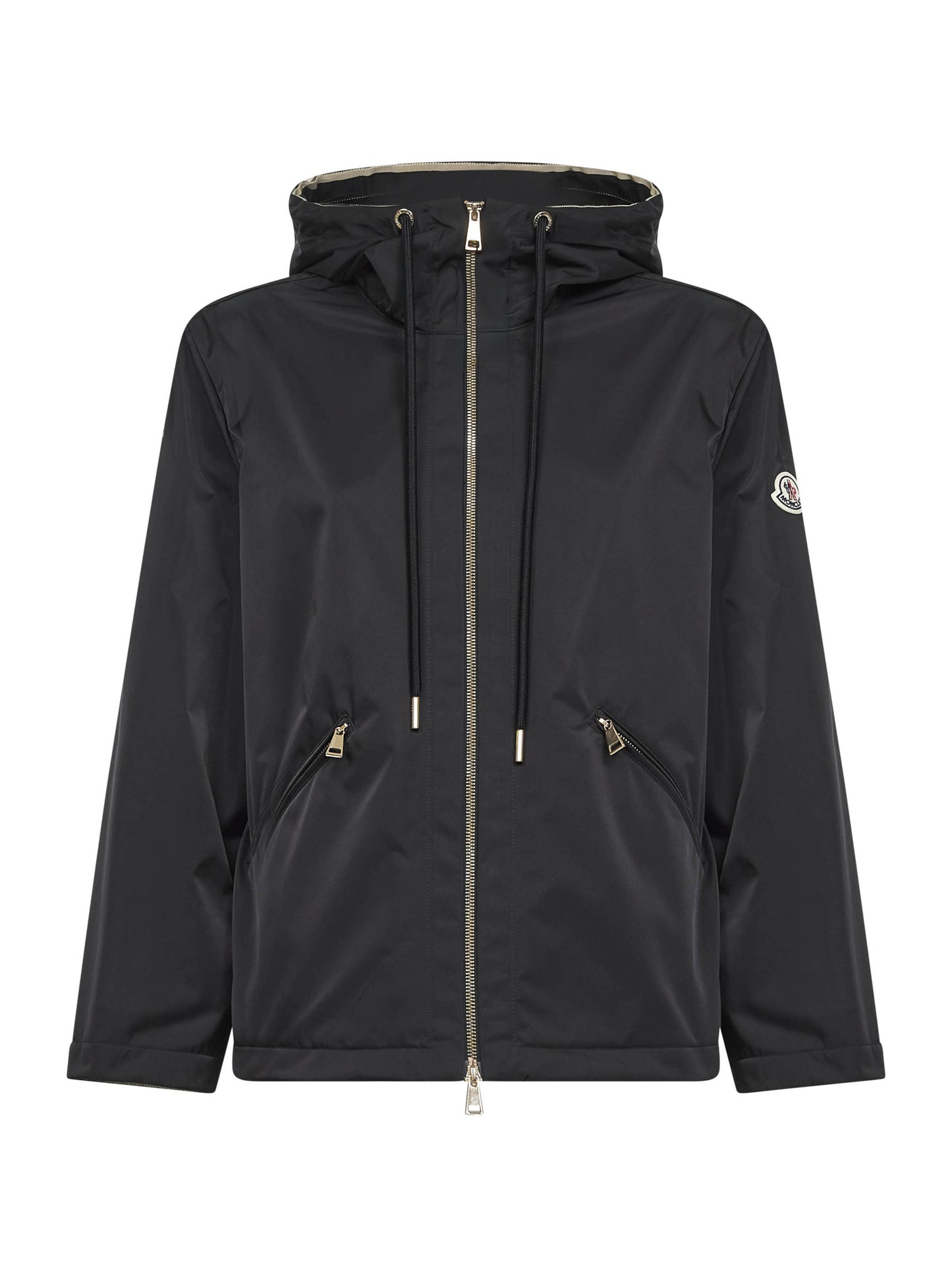 Black Cassiopeia hooded jacket