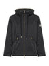 Black Cassiopeia hooded jacket