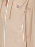 Giacca con cappuccio Sarracenia beige chiaro