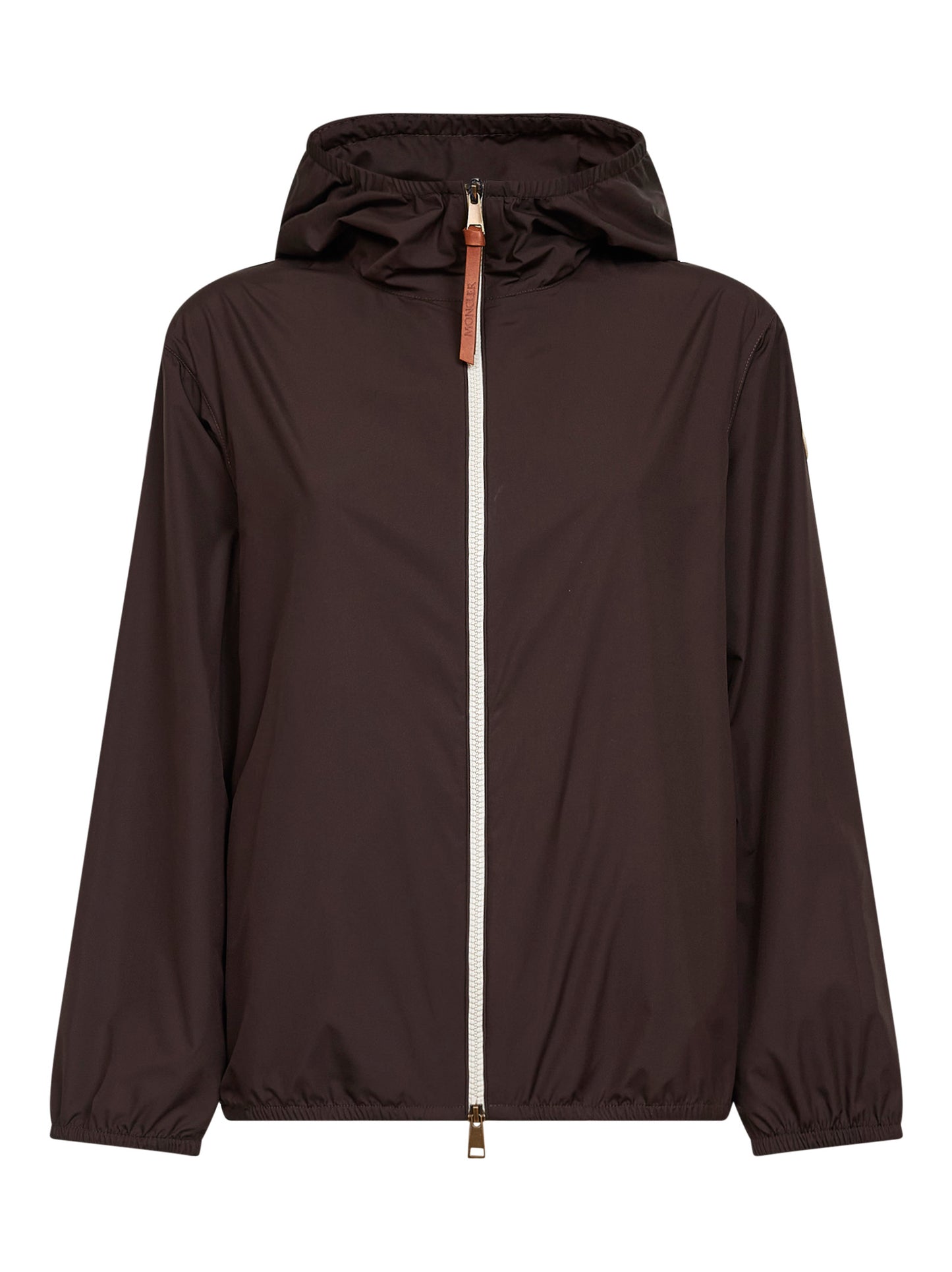 Giacca a vento con cappuccio Fegeos marrone