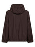 Giacca a vento con cappuccio Fegeos marrone