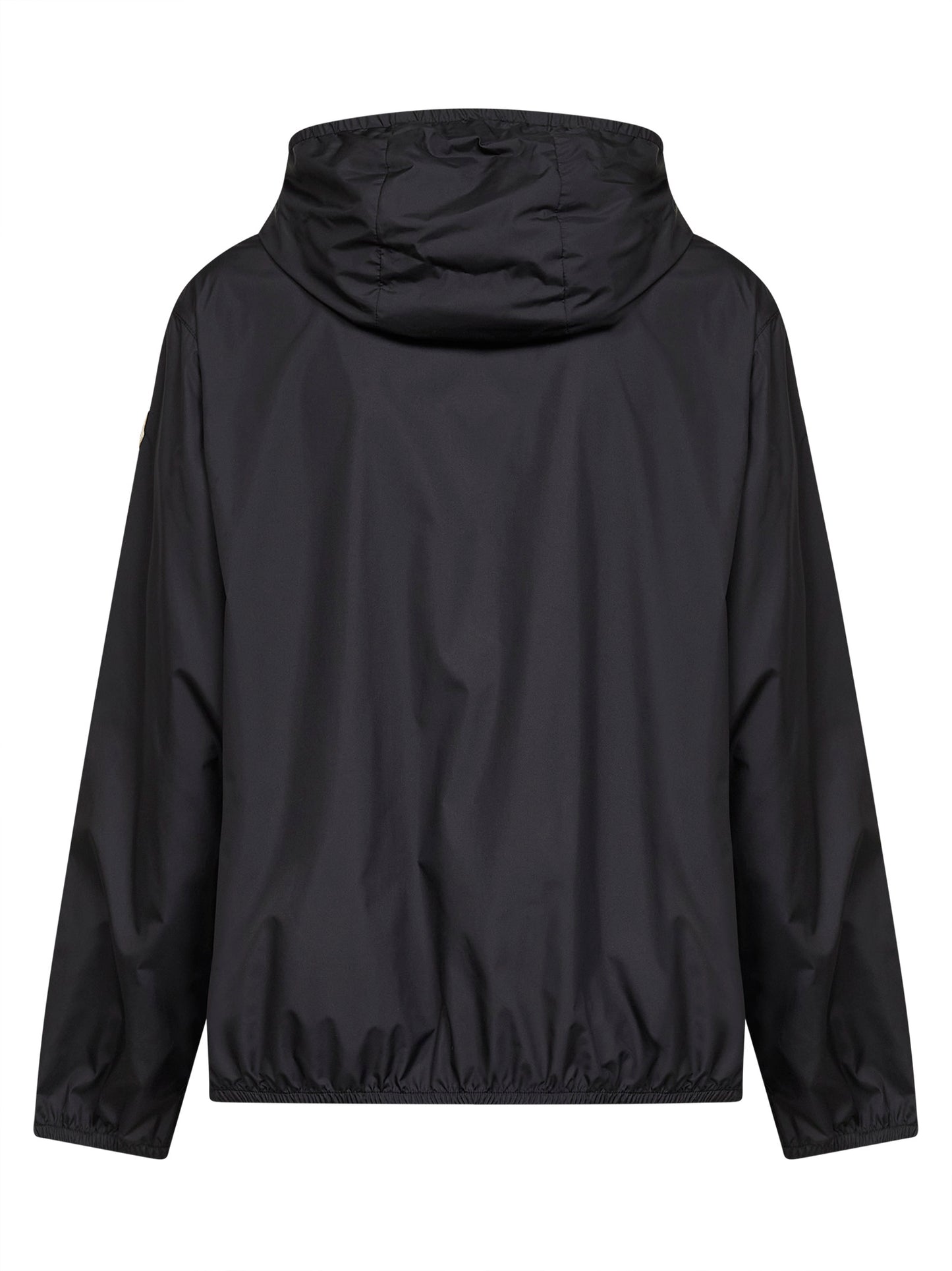 Giacca a vento con cappuccio Fegeos nera