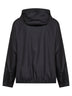 Giacca a vento con cappuccio Fegeos nera