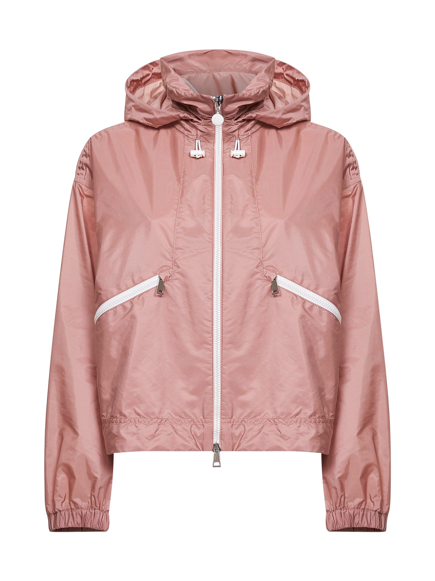 Giacca impermeabile con cappuccio Marmacy rosa