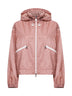 Giacca impermeabile con cappuccio Marmacy rosa