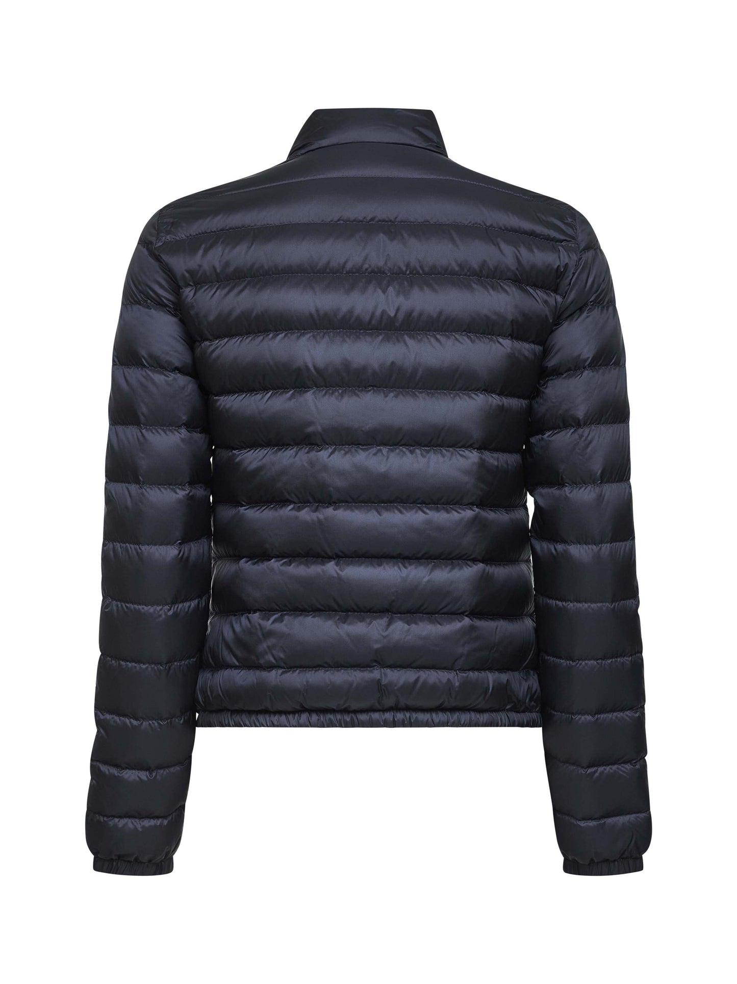 Blue Lans short down jacket