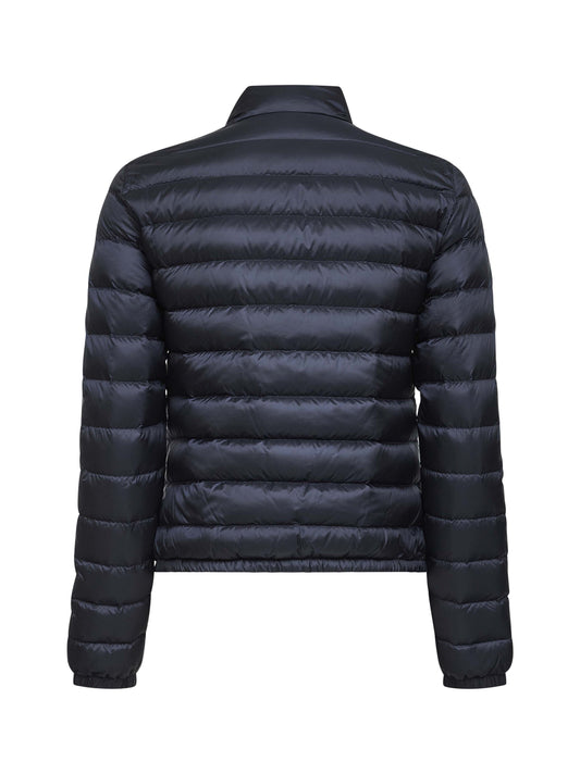Blue Lans short down jacket