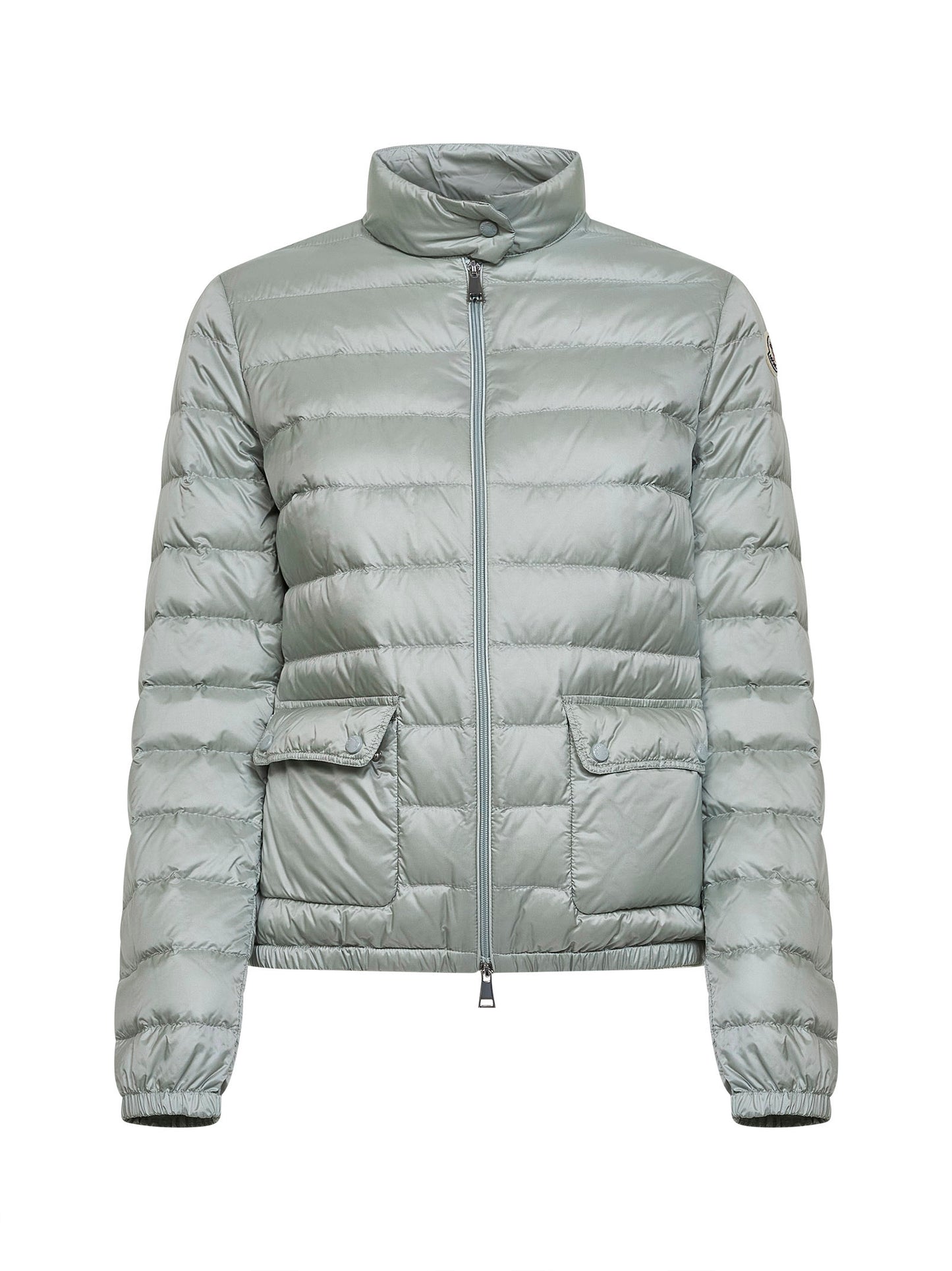 Green Lans short down jacket