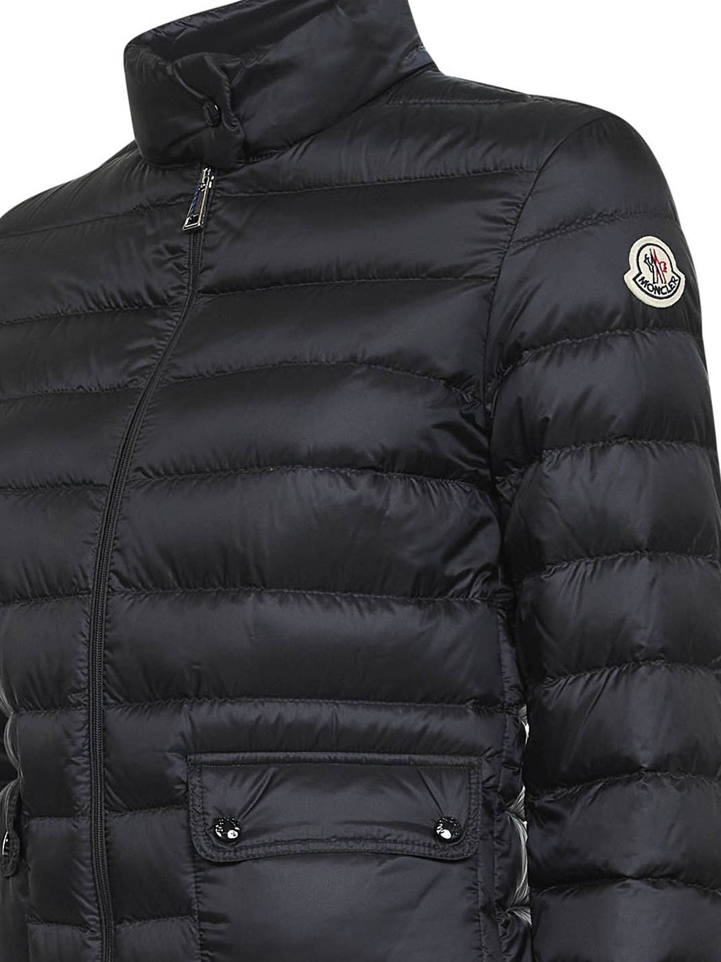 Black Lans short down jacket