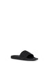 Black rubber Basile slides