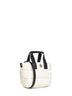 White Caradoc Mini tote bag