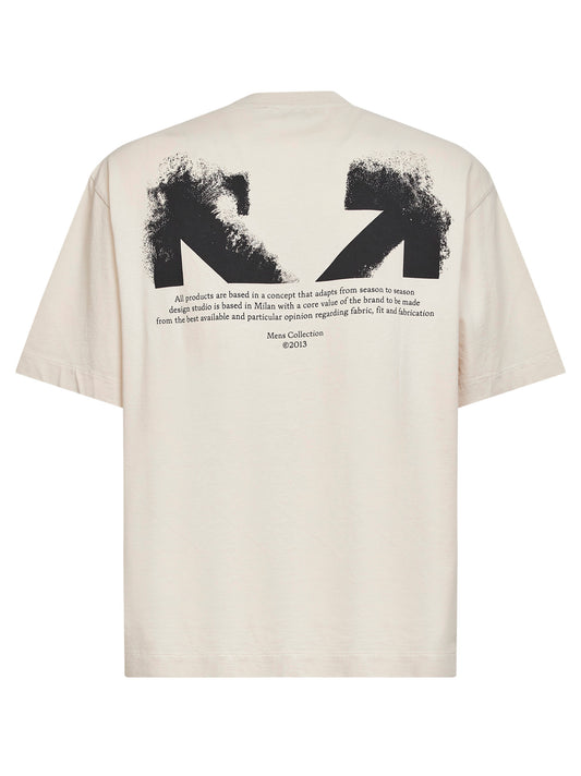 Pumice stone jersey Half Arrow Skate T-shirt<BR/>