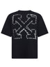 Black cotton jersey Type Arrow Skate T-shirt