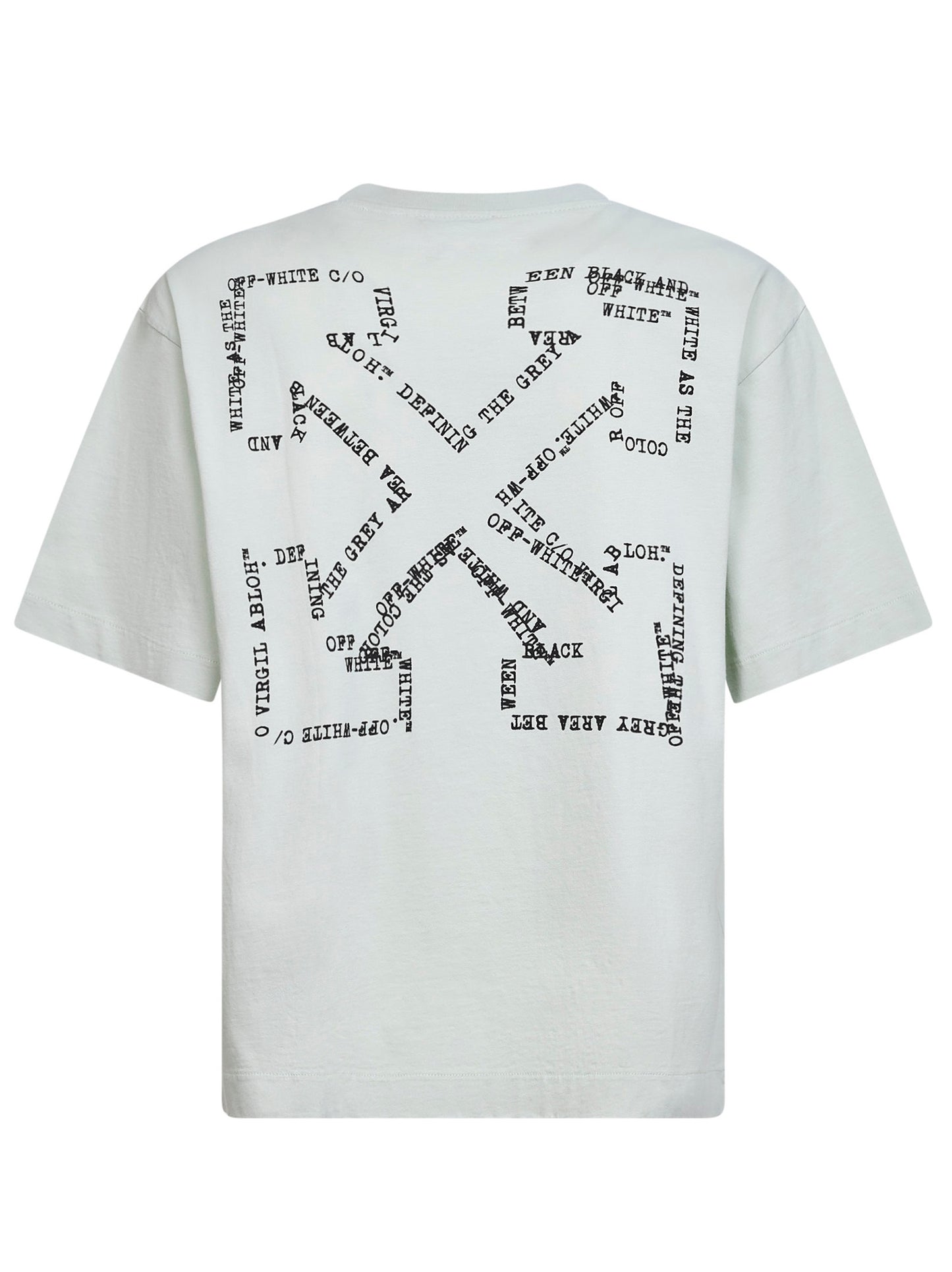 T-shirt Type Arrow Skate in jersey di cotone menta