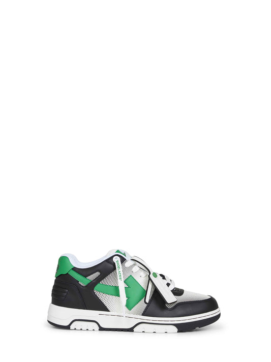 Black and green Out Off Office Calf Gradient sneakers