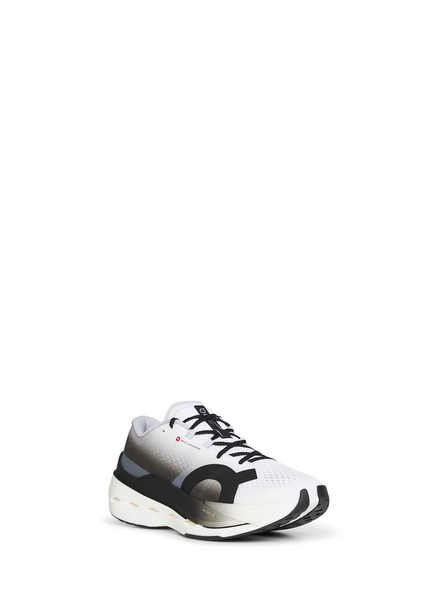 White and black Cloudboom Max sneakers