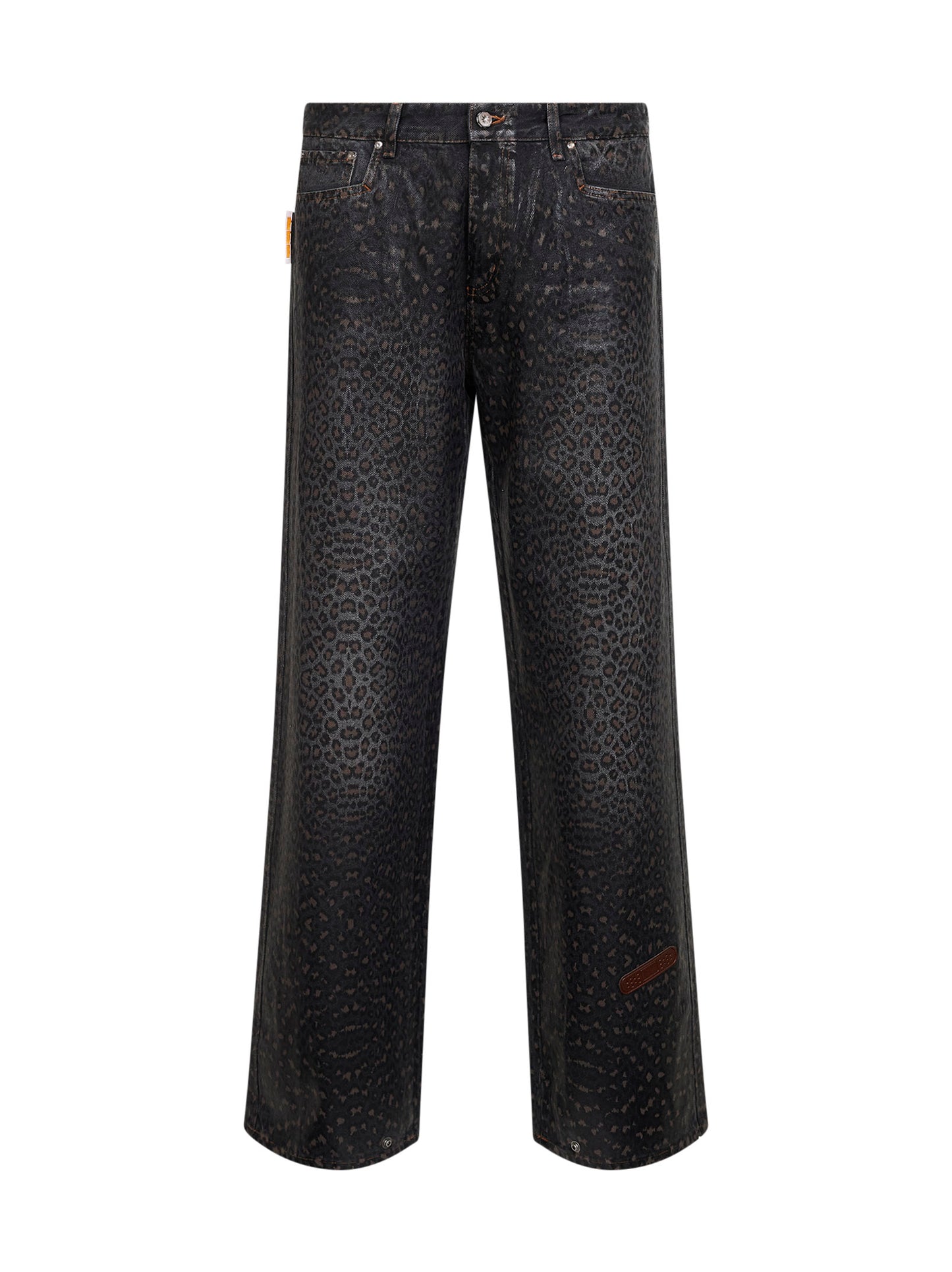 Spotted denim Rich Kid jeans