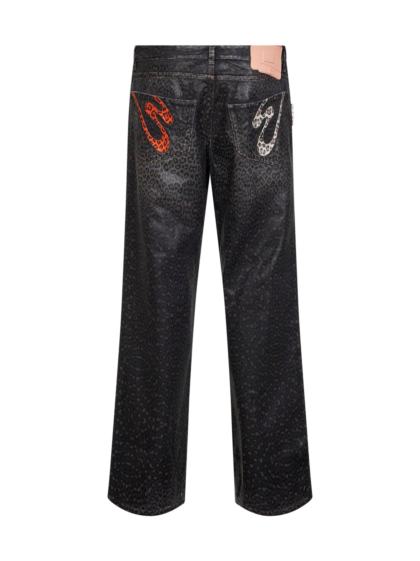 Spotted denim Rich Kid jeans