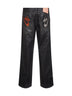Spotted denim Rich Kid jeans