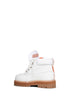 Off white leather Strada ankle boots<BR/>