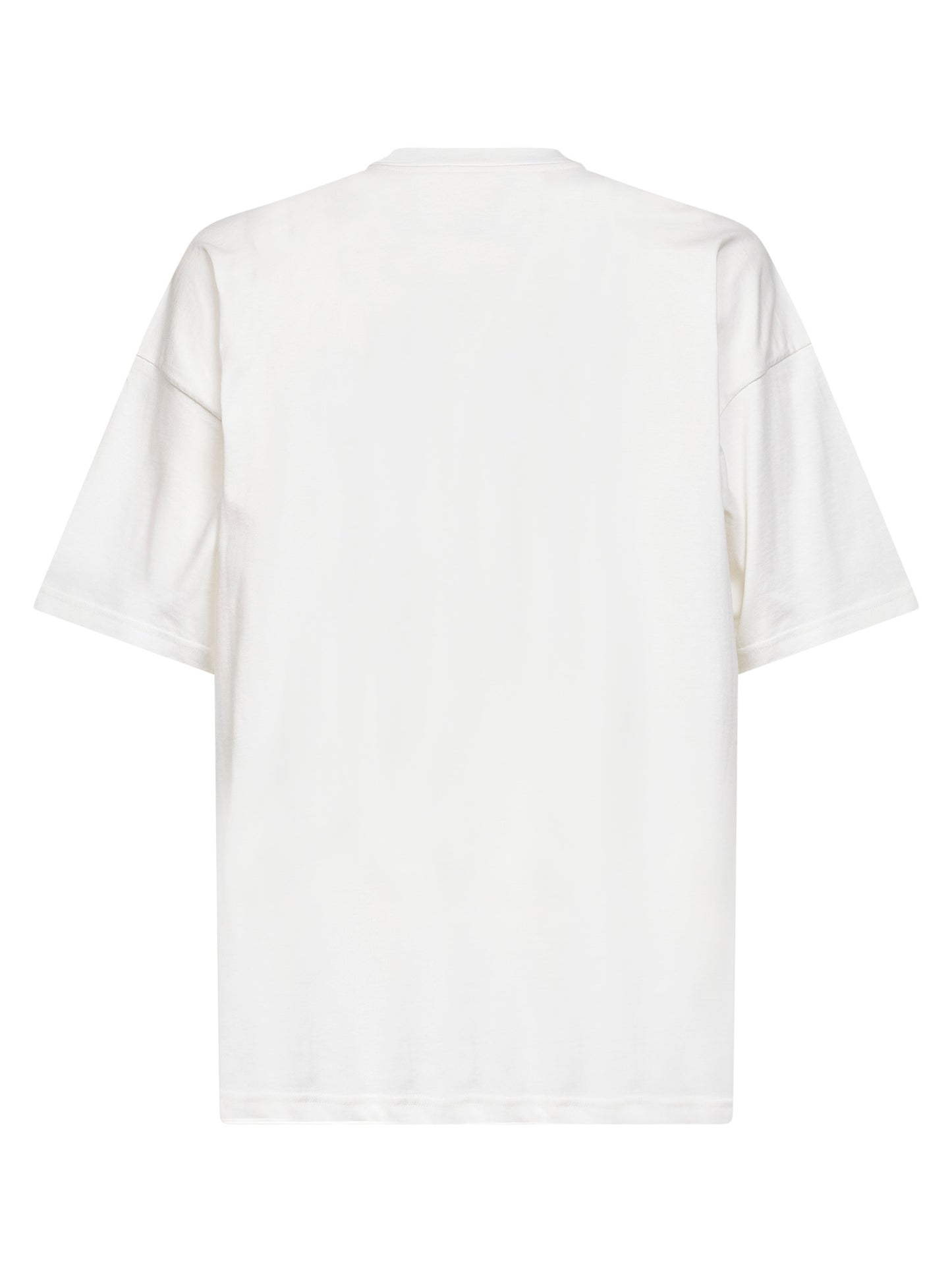 T-shirt The Boy Braid in jersey di cotone bianco