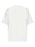 T-shirt The Boy Braid in jersey di cotone bianco