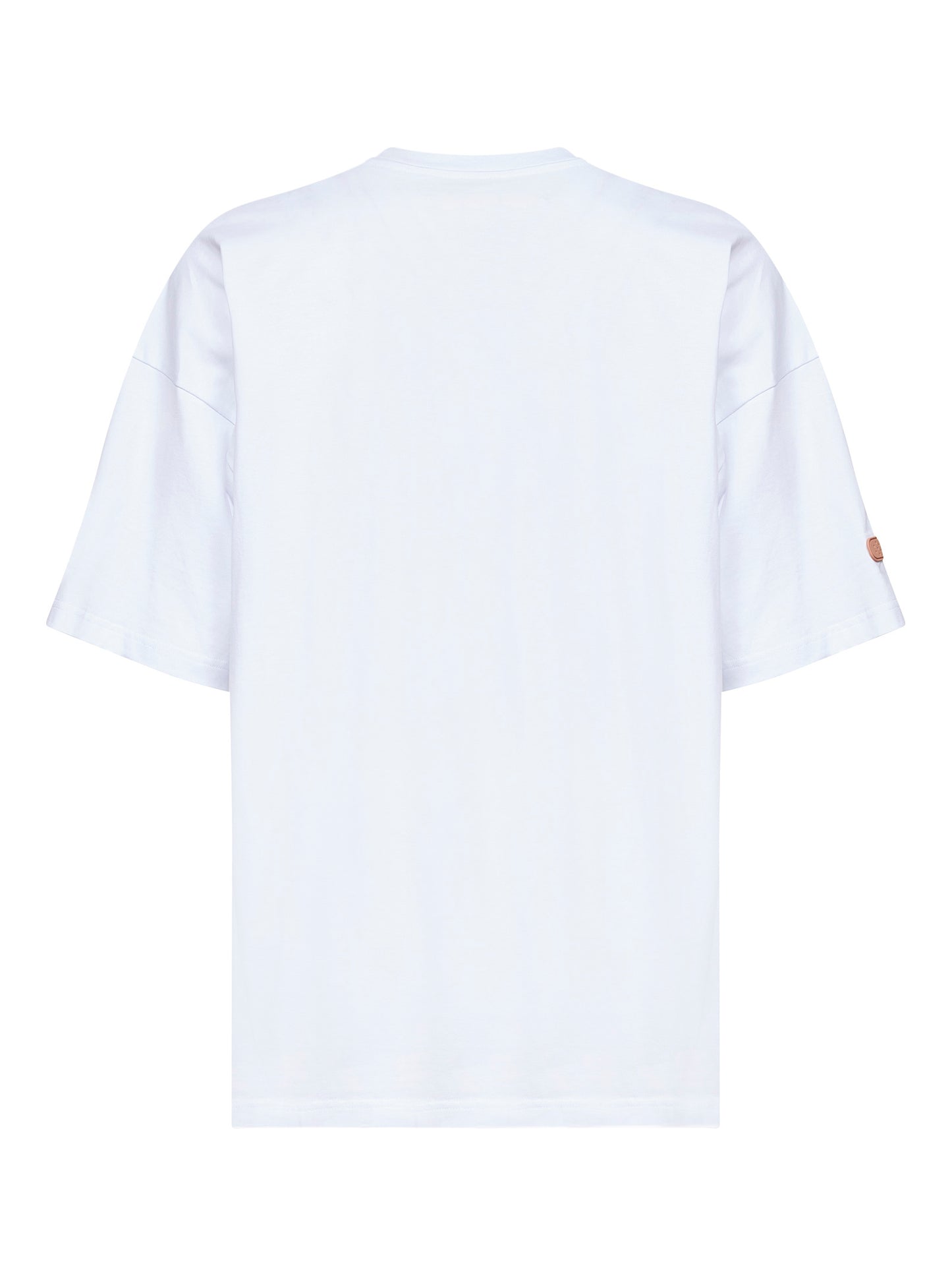 T-shirt The Boy Giudice Maledetto in jersey di cotone bianco