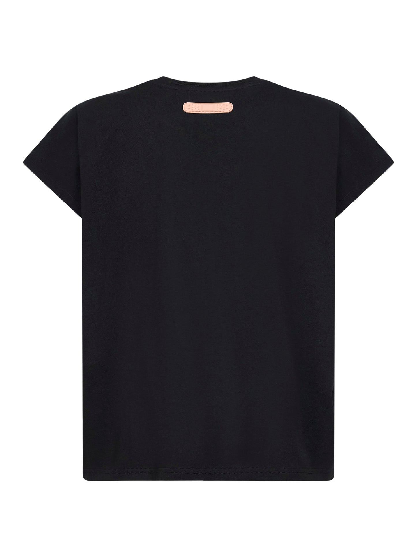 Black cotton jersey Skinny Barti PDF World T-shirt