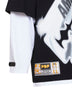 Two-tone jersey No Name asymmetric T-shirt