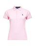 Pink cotton piquet Slim-Fit polo shirt