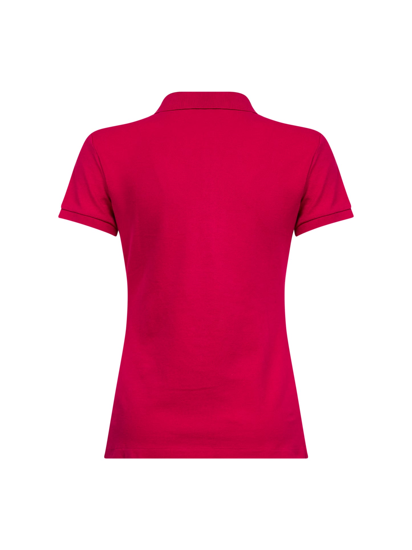 Fuchsia cotton piquet Slim-Fit polo shirt