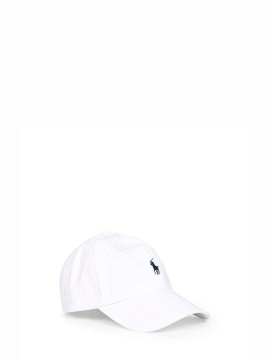 White chino embroidery cap