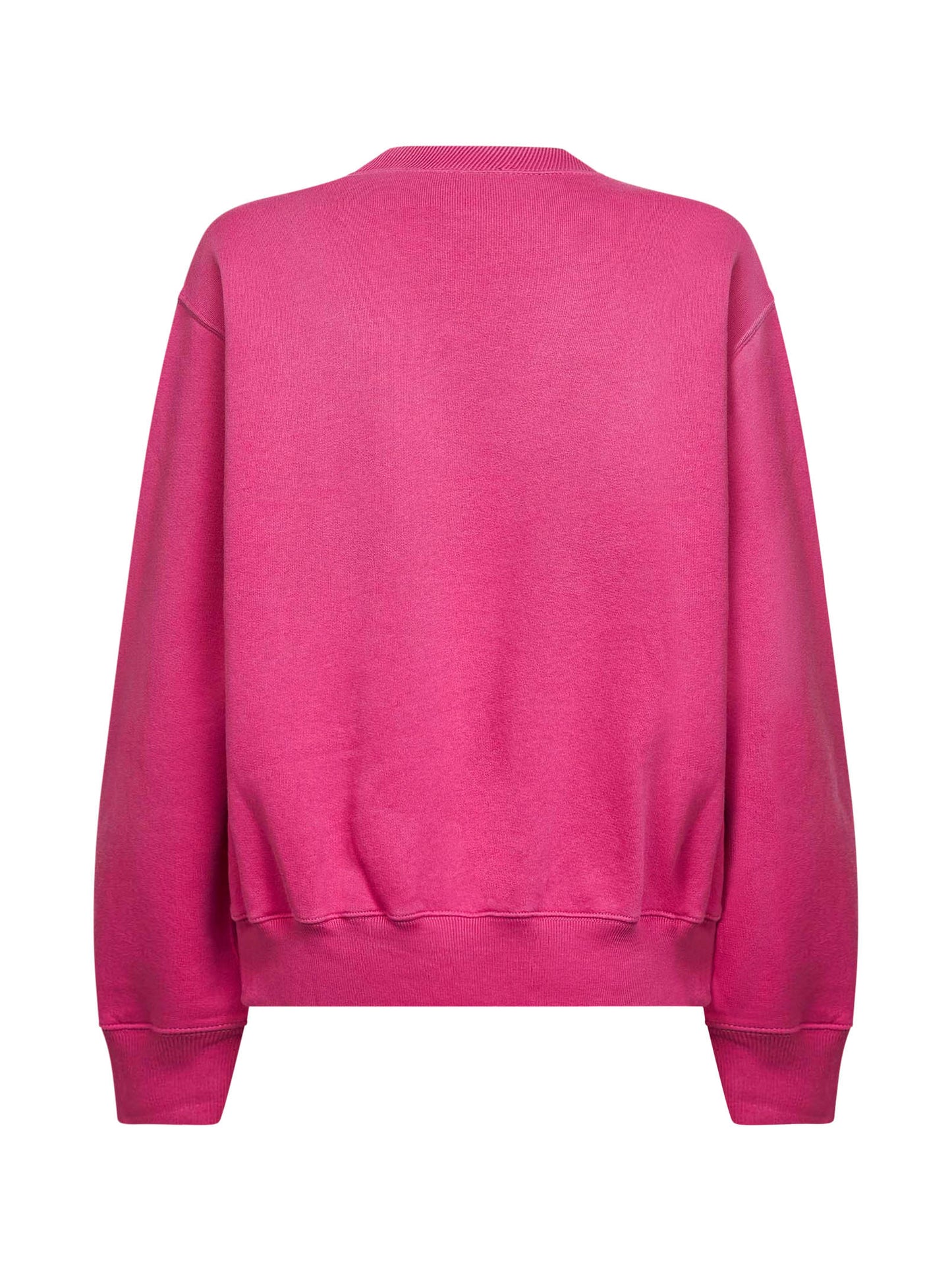 Accent pink Pony embroidered crewneck sweatshirt