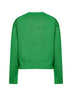 Maglia girocollo Big Pony in cotone verde