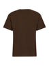 T-shirt Polo Bear in jersey di cotone marrone scuro