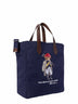 Shopper tote Polo Bear blu navy