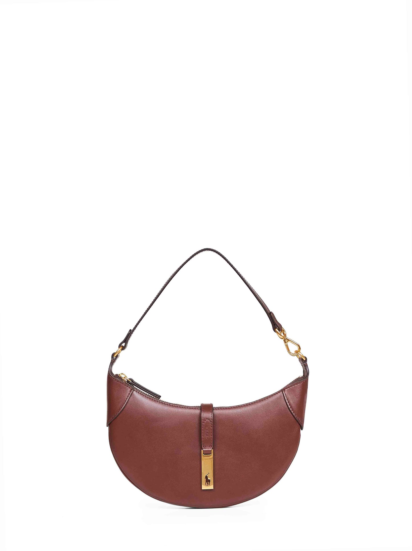 Tan Polo ID mini shoulder bag