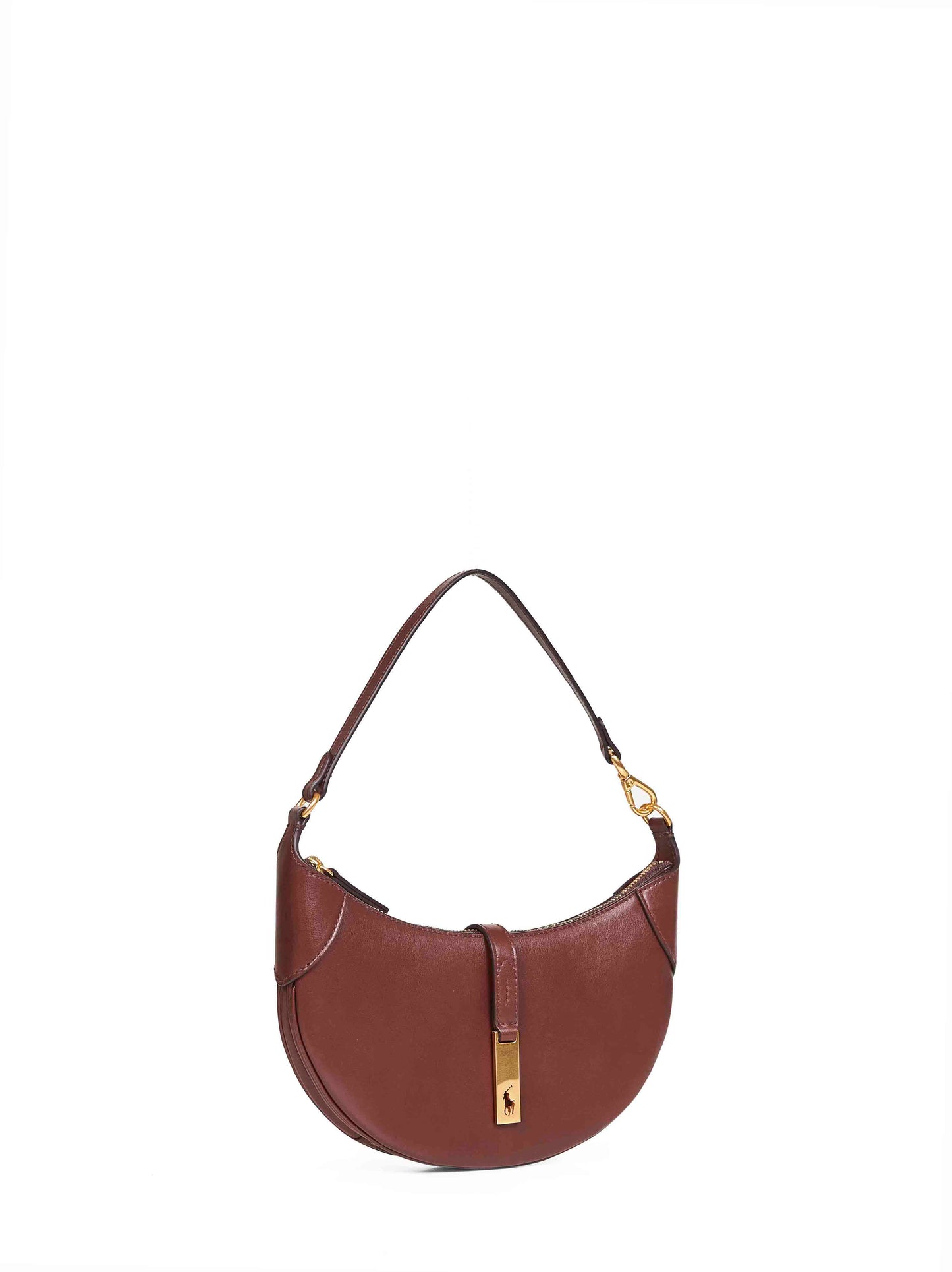 Tan Polo ID mini shoulder bag
